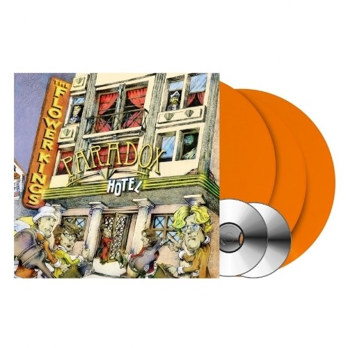 The Flower Kings - 'Paradox Hotel' Ltd Ed. 180gm Orange Gatefold 3LP/2CD.